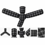 Parachute Fabric Ceiling Fan Cover – Dust-Proof - Image 4