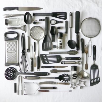 Premium Multi-Piece Heat-Resistant Kitchen Utensils & Gadgets Set